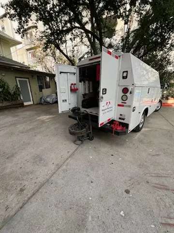 Magnet Plumbing service vehicle on-site for Faucet Repair in Holiday Harbor