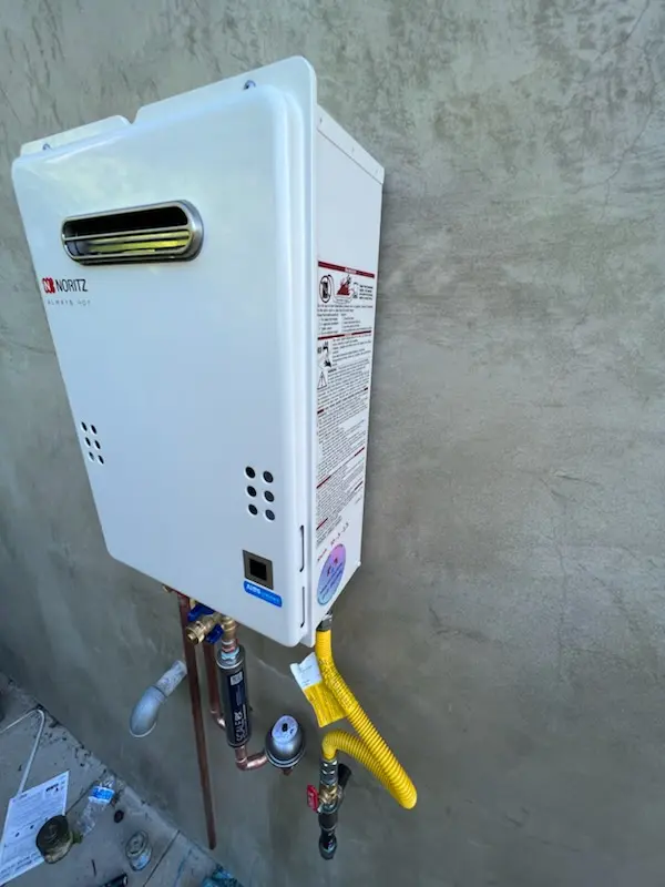 Tankless water heater installation for Holiday Harbor homes